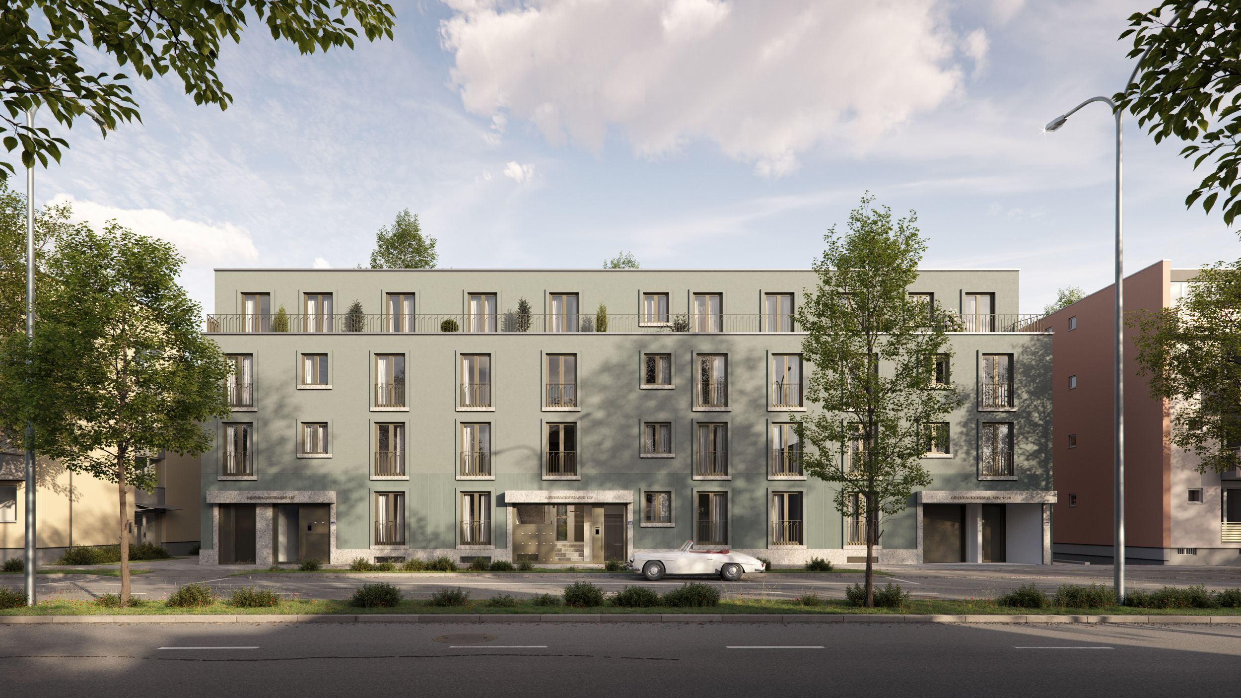 Terrassenwohnung zum Kauf 930.000 € 4 Zimmer 97,2 m²<br/>Wohnfläche EG<br/>Geschoss Aidenbachstraße 127-129b Solln München 81479