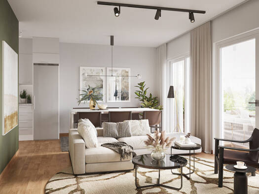 Wohnung zum Kauf - Neubau provisionsfrei 419.000 € 2 Zimmer 52 m² 1. Geschoss Max-Kraus-Straße 17 Erding Erding 85435