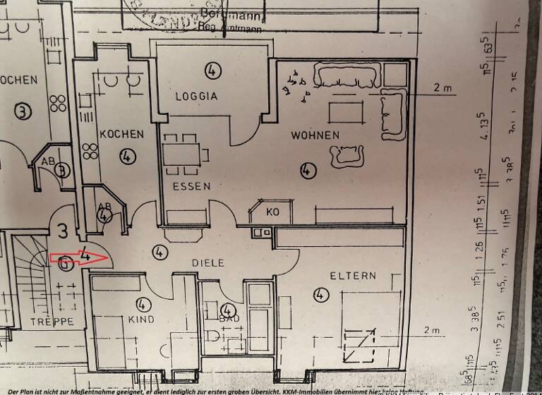 Wohnung zum Kauf 369.000 € 3 Zimmer 117,4 m² 1. Geschoss Obere Huth Dörfleins Hallstadt 96103