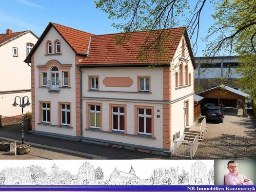 Villa zum Kauf 674.900 € 7 Zimmer 365 m² 600 m² Grundstück frei ab sofort Katharinenviertel Neubrandenburg 17033