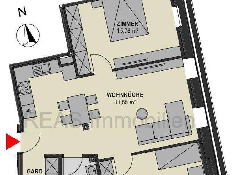 Wohnung zum Kauf - Erstbezug 469.000 € 3 Zimmer 67,8 m² Wien,Ottakring 1160