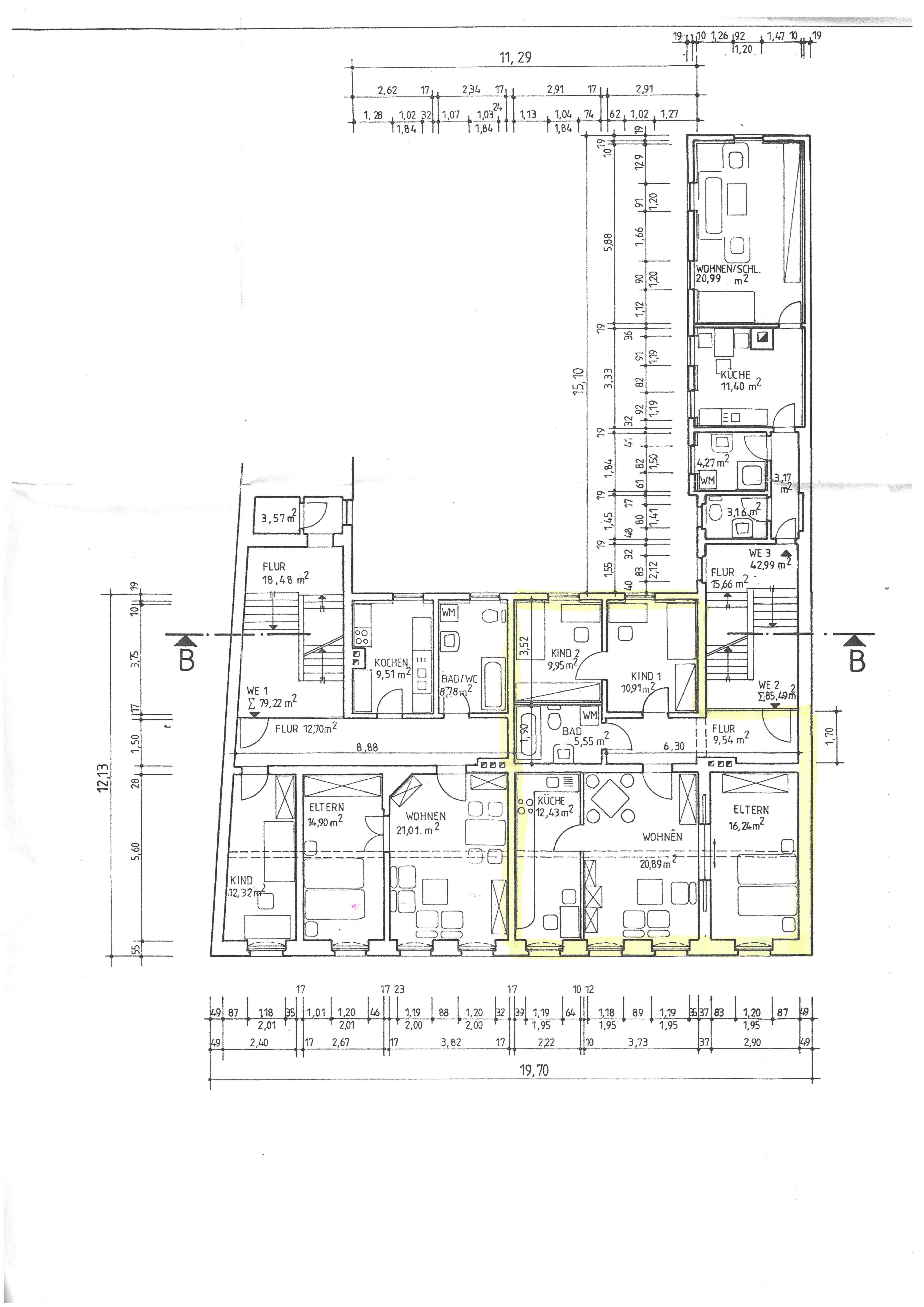 Wohnung zur Miete 440 € 4 Zimmer 86 m²<br/>Wohnfläche 1.<br/>Geschoss Sonneberg Sonneberg 96515