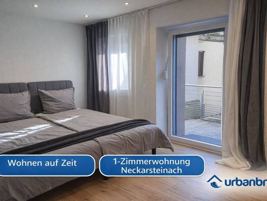Studio zur Miete auf Zeit 890 € 1 Zimmer 35 m² frei ab 31.10.2026 Schönauer Straße Neckarsteinach Neckarsteinach 69239