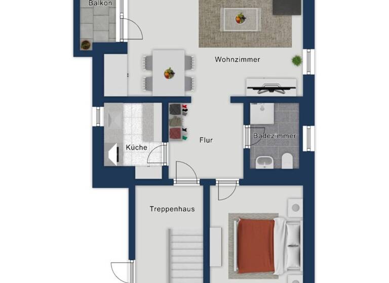 Wohnung zum Kauf 300.000 € 2 Zimmer 60 m²<br/>Wohnfläche EG<br/>Geschoss Erlangen-Ost Erlangen 91054