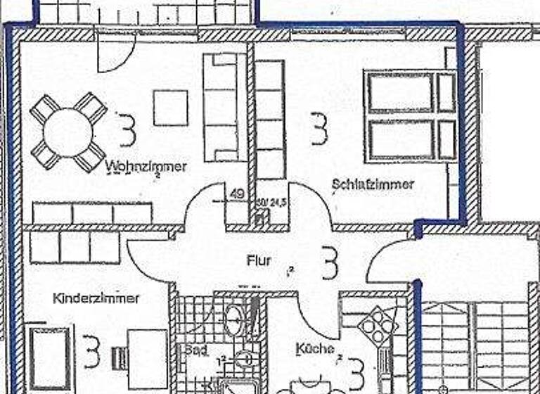 Wohnung zum Kauf 247.000 € 3 Zimmer 68 m² 1. Geschoss Hemmingen-Westerfeld Hemmingen 30966