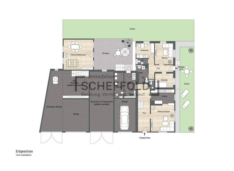 Mehrfamilienhaus zum Kauf 395.000 € 7 Zimmer 211 m² 646 m² Grundstück Schönebürg Schwendi 88477