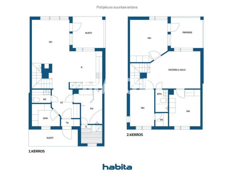 Reihenmittelhaus zum Kauf 249.000 € 4 Zimmer 107 m² 2.782 m² Grundstück Koiravedenkatu 24 Kuopio 70800