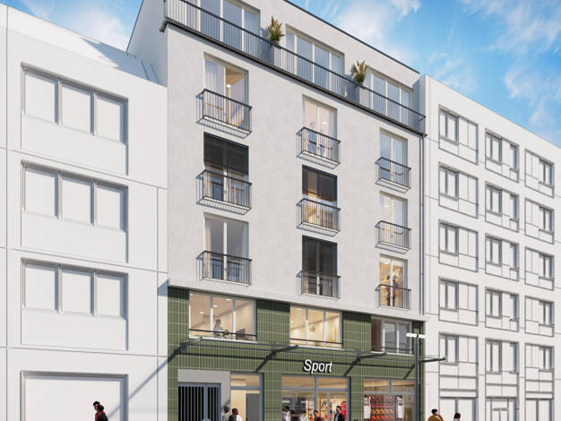 Wohnung zum Kauf provisionsfrei 439.900 € 3 Zimmer 65,5 m² 4. Geschoss Großkölnstr. 53-55 Aachen 52062