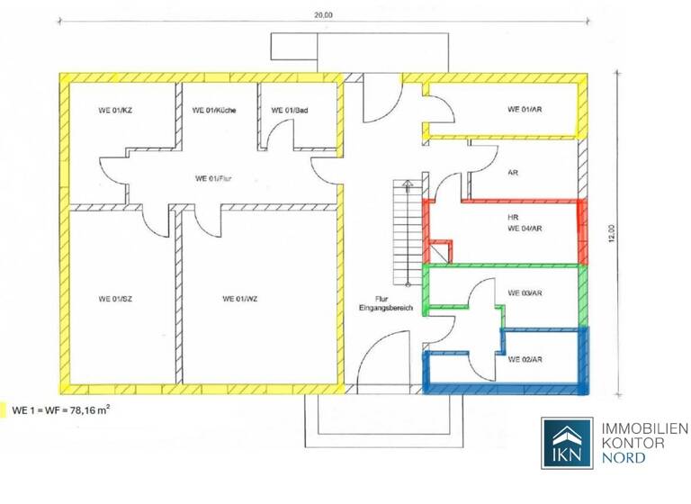Mehrfamilienhaus zum Kauf 329.000 € 12 Zimmer 281,6 m² 350 m² Grundstück frei ab sofort Burg Stargard 17094