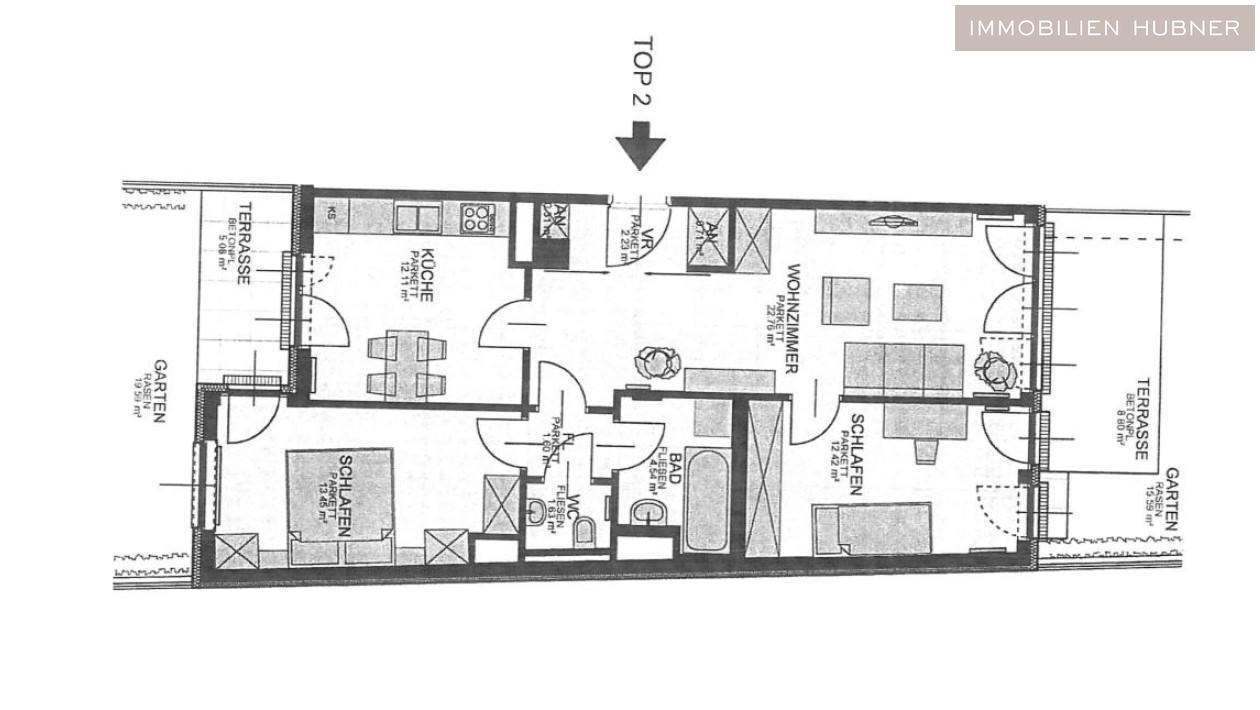 Wohnung zur Miete 1.502 € 3 Zimmer 72 m²<br/>Wohnfläche EG<br/>Geschoss 01.02.2025<br/>Verfügbarkeit Wien 1030