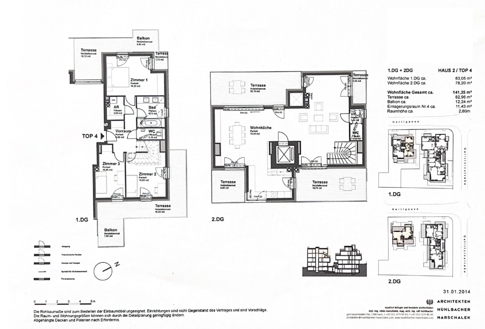 Wohnung zum Kauf 1.300.000 € 4 Zimmer 141,3 m²<br/>Wohnfläche 2.<br/>Geschoss Wien 1140