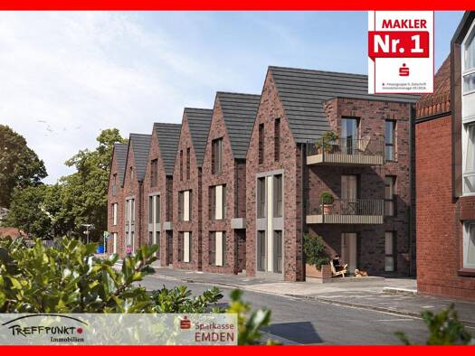 Wohnung zum Kauf 156.000 € 2 Zimmer 36,3 m² 2. Geschoss frei ab 01.05.2027 Emden 26725