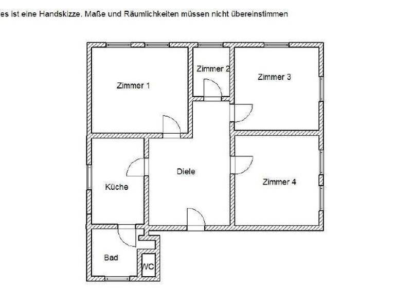 Wohnung zur Miete 650 € 4 Zimmer 95 m² Norden 26506