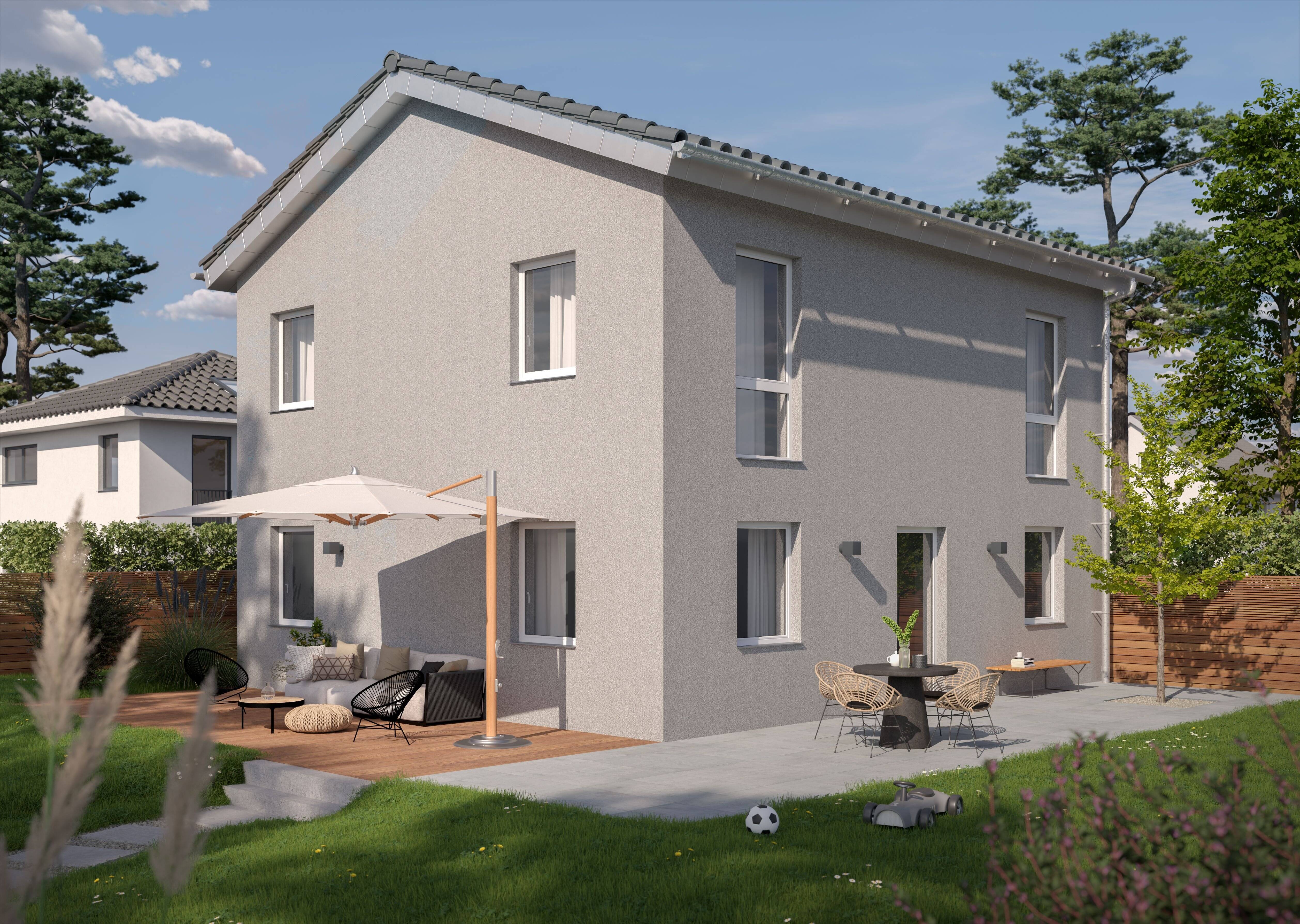 Einfamilienhaus zum Kauf provisionsfrei 531.200 € 4 Zimmer 120 m²<br/>Wohnfläche 445 m²<br/>Grundstück Sudetenstr. 7 Eckenhaid Eckental 90542