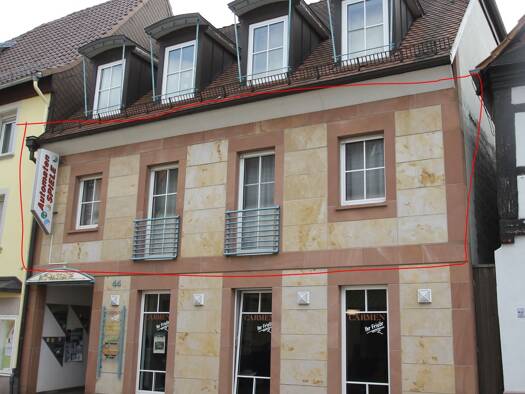 Wohnung zur Miete 795 € 2,5 Zimmer 92 m² Geschoss 1/2 frei ab 01.04.2026 Königstraße 44 Bad Bergzabern 76887