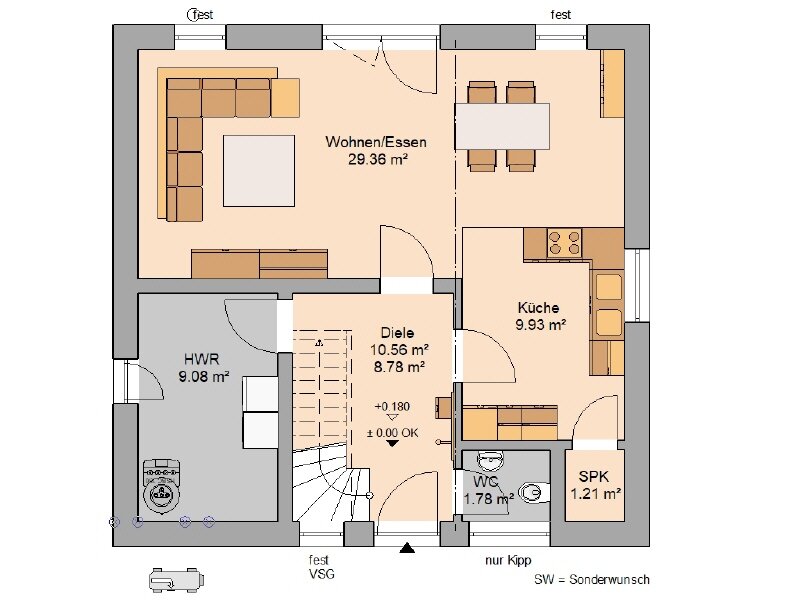 Einfamilienhaus zum Kauf provisionsfrei 518.400 € 4 Zimmer 119 m²<br/>Wohnfläche 654 m²<br/>Grundstück Gröperstraße / Nachtweide Magdeburg 39124