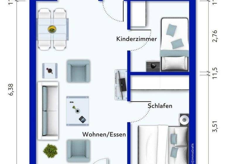 Wohnung zum Kauf 179.000 € 3 Zimmer 53 m² Dornumersiel Dornum 26553
