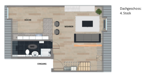 Maisonette zum Kauf provisionsfrei 345.000 € 2 Zimmer 51 m²<br/>Wohnfläche 4.<br/>Geschoss Barmbek - Nord Hamburg 22305