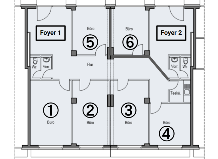 Bürofläche zur Miete provisionsfrei 1.900 € 48 m² Bürofläche Hauptstraße Lichtenberg Berlin 10317