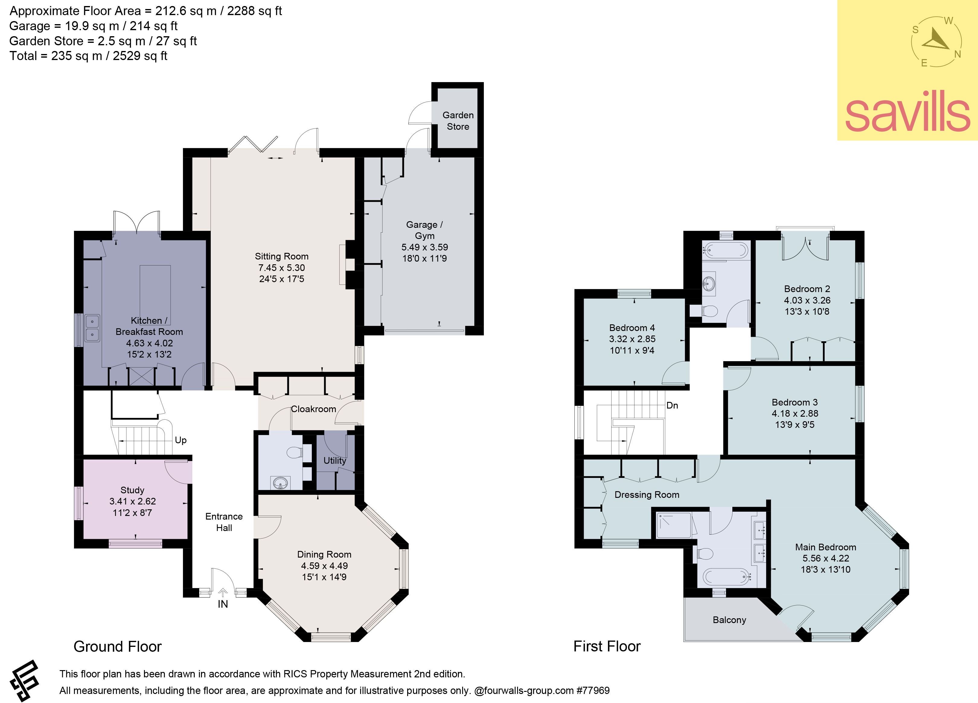 Haus zum Kauf provisionsfrei 2.704.725 € 5 Zimmer 212,6 m²<br/>Wohnfläche Hertsmere WD23 1XB