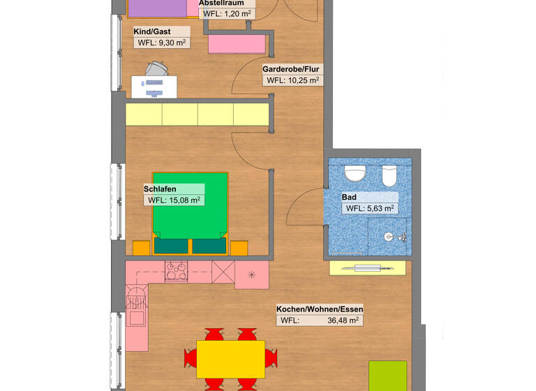 Wohnung zum Kauf provisionsfrei 375.000 € 3 Zimmer 83,4 m²<br/>Wohnfläche ab sofort<br/>Verfügbarkeit Fritzlar Fritzlar 34560