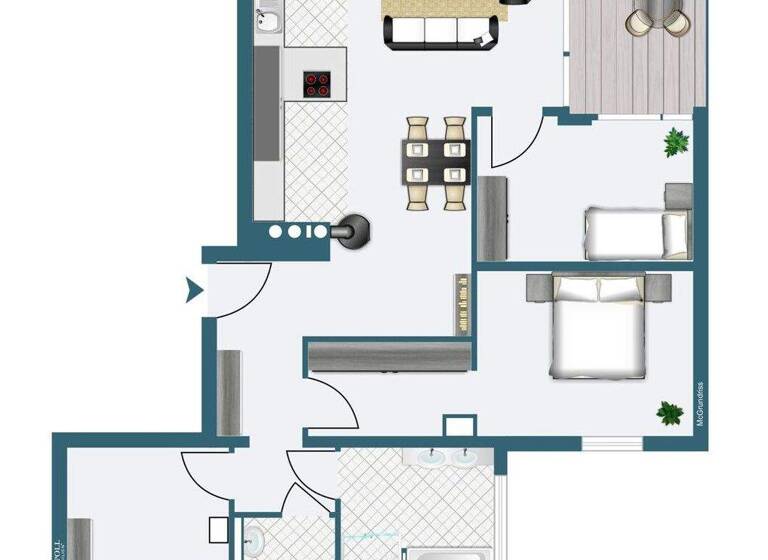 Wohnung zur Miete 1.350 € 3,5 Zimmer 108 m² 2. Geschoss Illertissen 89257