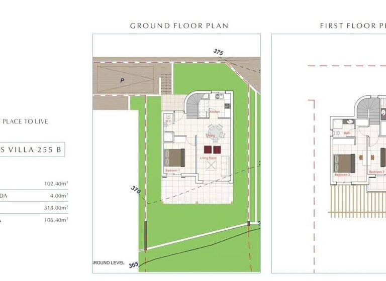 Villa zum Kauf provisionsfrei 585.000 € 4 Zimmer 106,4 m² 316 m² Grundstück Tala 8577