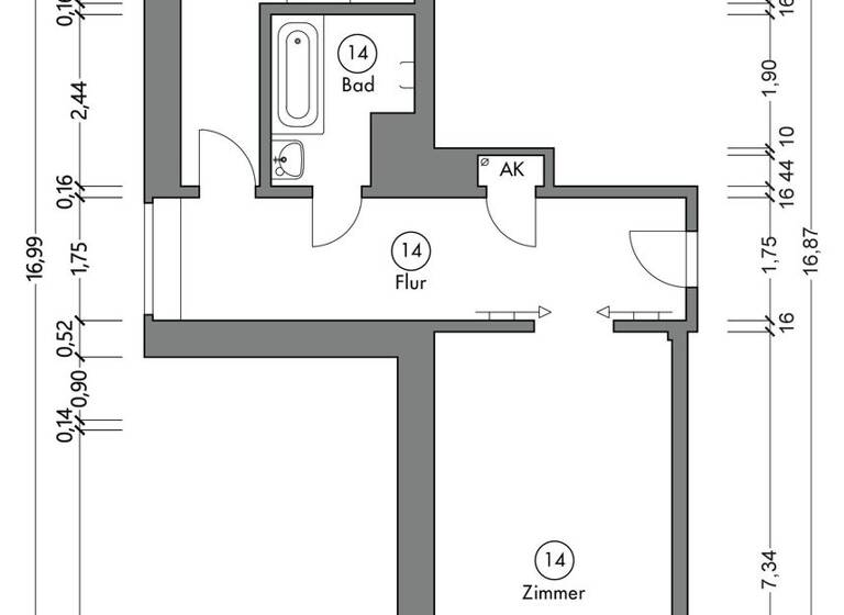 Wohnung zum Kauf 229.000 € 2 Zimmer 61,1 m² Zinnowitz 17454