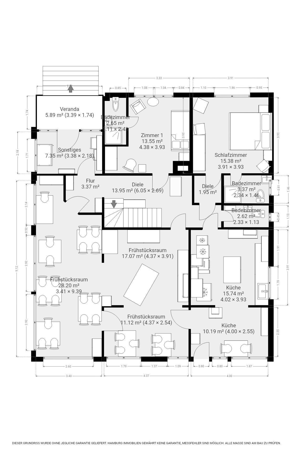 Hotel zum Kauf 750.000 € 18 Zimmer 807,8 m²<br/>Grundstück Dahme Dahme 23747