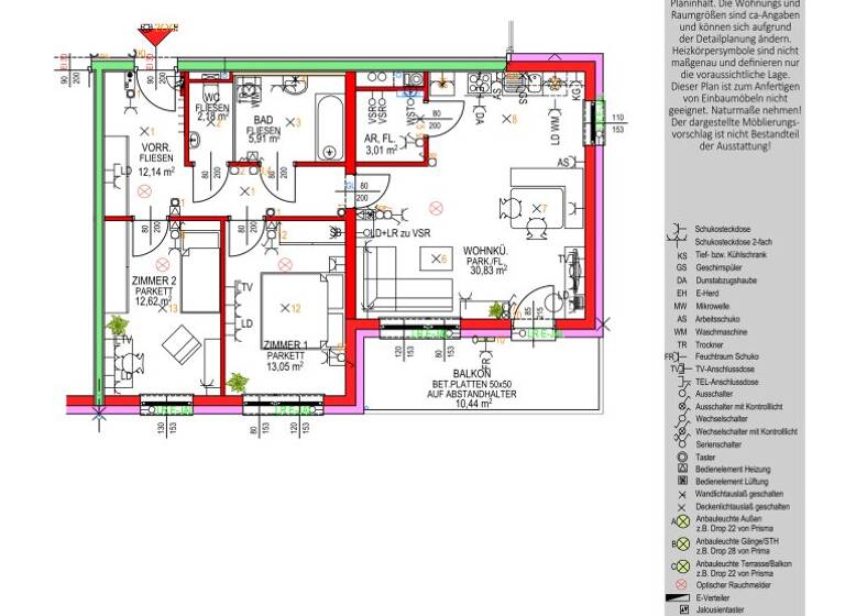 Wohnung zum Kauf 222.065 € 3 Zimmer 79,7 m² 2. Geschoss Anton-Fahrner-Gasse Wieselburg 3250