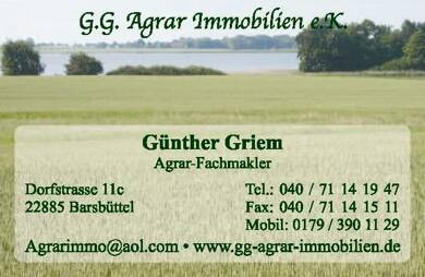 Landwirtschaftliche Fläche zum Kauf 100.000 m² 100.000 m² Grundstück Stemwarde Barsbüttel 22885