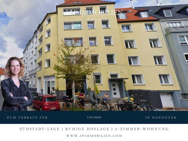Wohnung zum Kauf 159.000 € 2 Zimmer 41 m² Südstadt Südstadt - Bült 30171