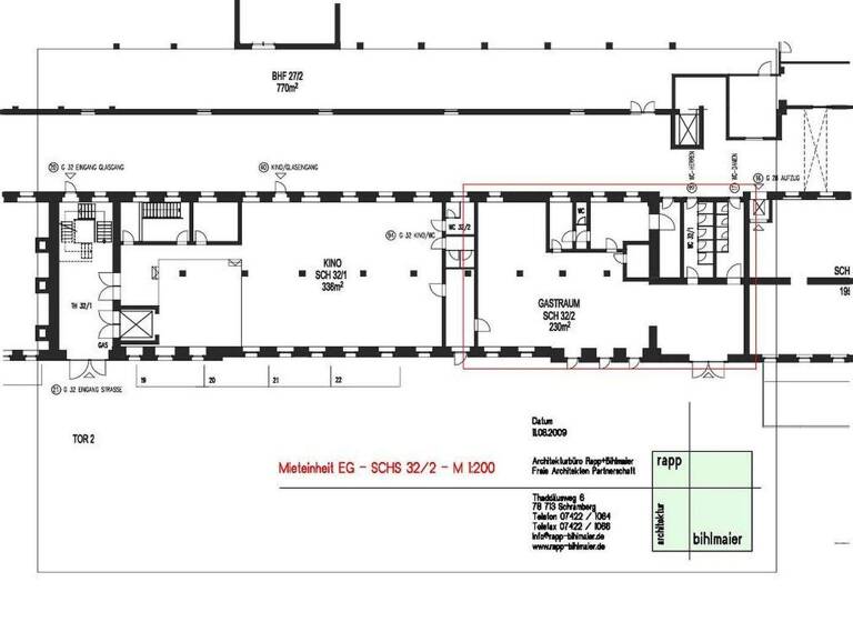 Bar/Café zur Miete provisionsfrei 230 m² Gastrofläche Schiltachstrasse 32 Schramberg 78713