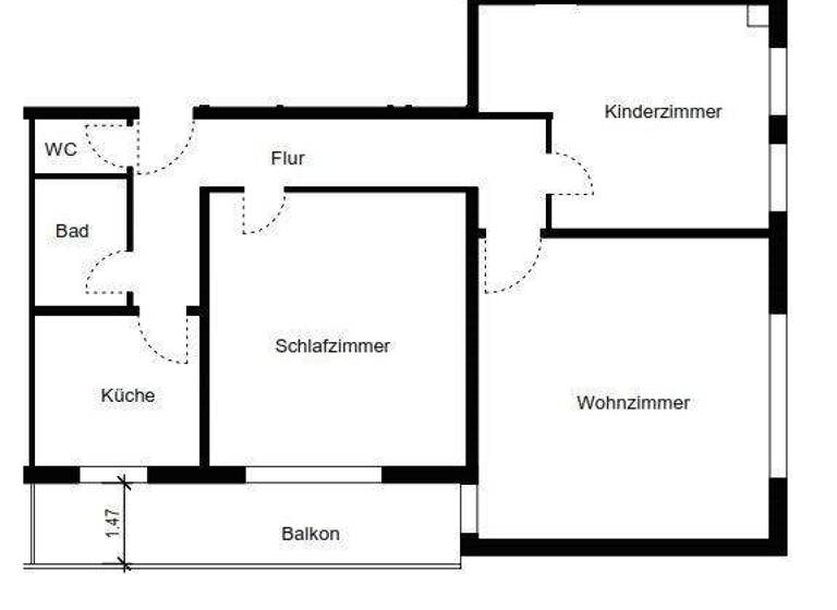 Wohnung zur Miete 1.352 € 3 Zimmer 104 m² 3. Geschoss frei ab sofort Brombacherstr. 78 Lörrach 79539