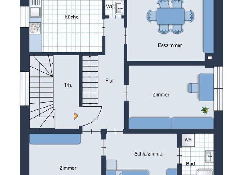 Wohnung zum Kauf 4 Zimmer 86,7 m² 4. Geschoss Mitte Stuttgart 70190