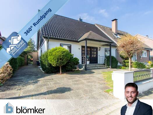 Doppelhaushälfte zum Kauf 379.000 € 5,5 Zimmer 143,3 m² 600 m² Grundstück Rosenhügel Gladbeck 45968