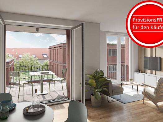 Wohnung zum Kauf - Neubau provisionsfrei 685.000 € 3 Zimmer 81,7 m² 3. Geschoss Mooswald West 79110