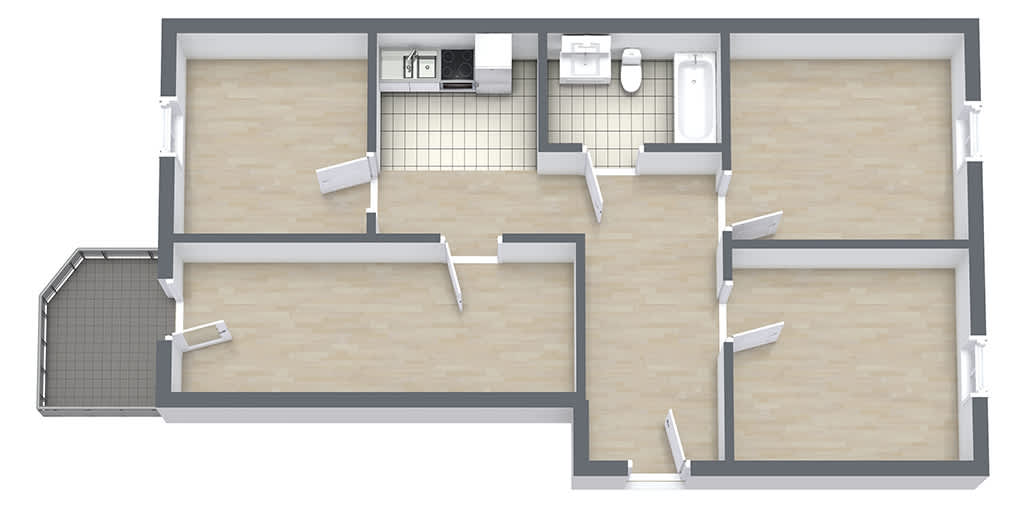 Wohnung zur Miete Wohnen auf Zeit 700 € 4 Zimmer 13 m²<br/>Wohnfläche 06.01.2025<br/>Verfügbarkeit Stromstraße 36 Moabit Berlin 10551