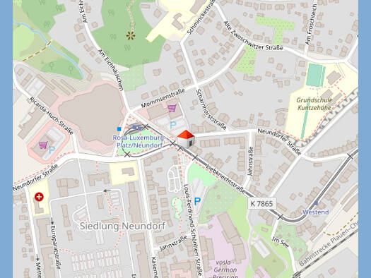 Wohnung zum Kauf 74.000 € 3 Zimmer 97,1 m² 3. Geschoss Neundorfer Straße 165 Westend Plauen 08523