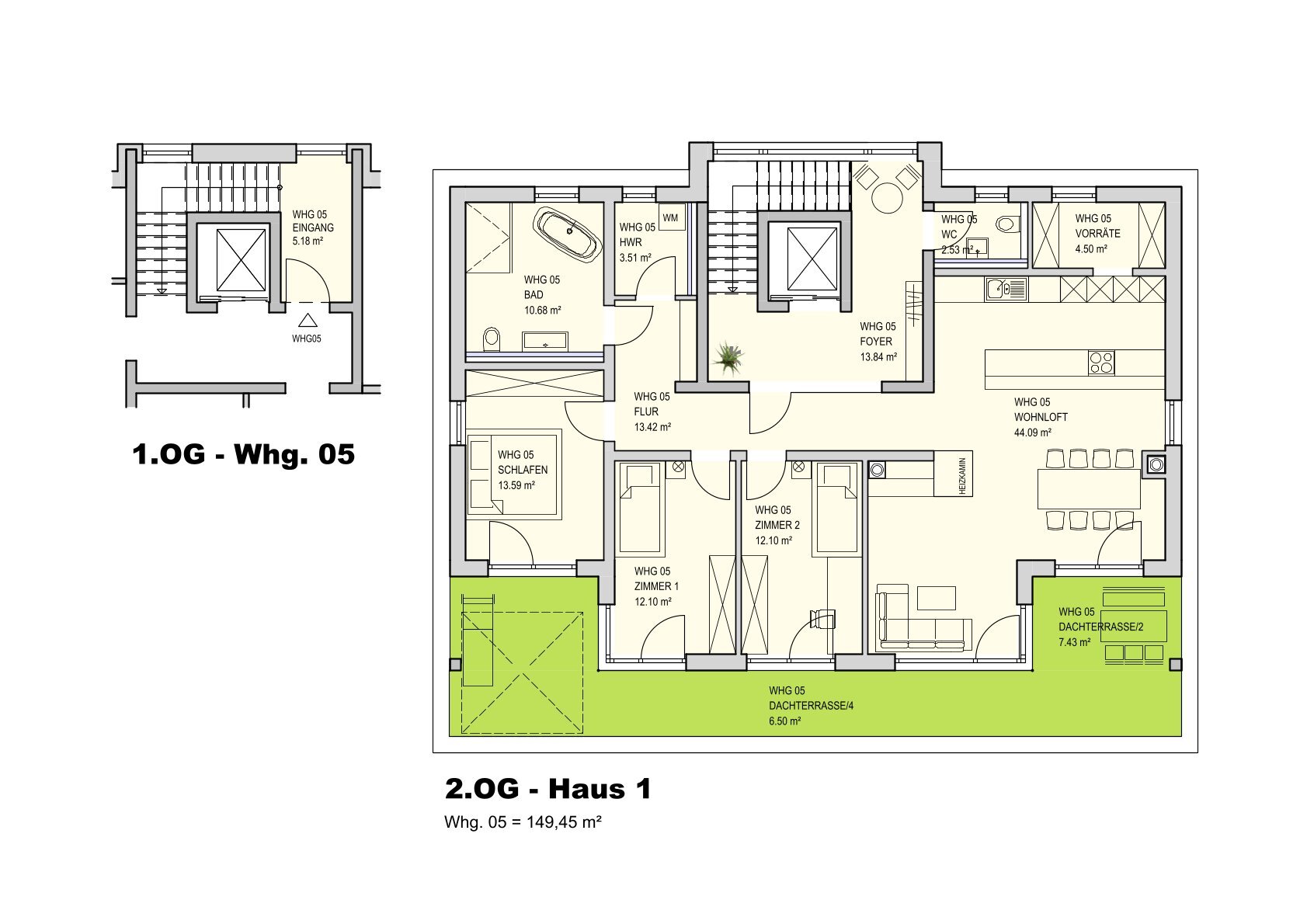 Wohnung zur Miete 1.850 € 4 Zimmer 149,5 m²<br/>Wohnfläche 2.<br/>Geschoss ab sofort<br/>Verfügbarkeit Tüßling Tüßling 84577