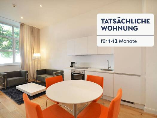 Studio zur Miete 2.022 € 1 Zimmer Sachsenhausen Frankfurt am Main 60596