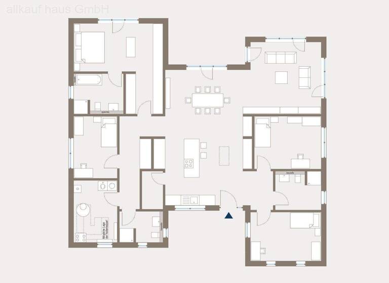 Bungalow zum Kauf - Erstbezug provisionsfrei 432.000 € 5 Zimmer 185,2 m² 578,6 m² Grundstück Kargow 17192