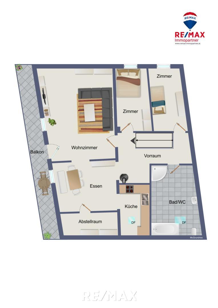 Wohnung zum Kauf 330.000 € 3 Zimmer 93,1 m²<br/>Wohnfläche 2.<br/>Geschoss Schwaz 6130