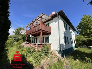 Mehrfamilienhaus zum Kauf 499.000 € 6 Zimmer 176 m² 1.025 m² Grundstück frei ab sofort Nordendorf Nordendorf 86695