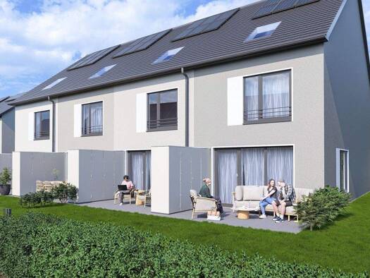 Reihenendhaus zum Kauf - Erstbezug provisionsfrei 539.990 € 4 Zimmer 120 m² 298,9 m² Grundstück Triftstraße 20-21 Wittenau Berlin 13437