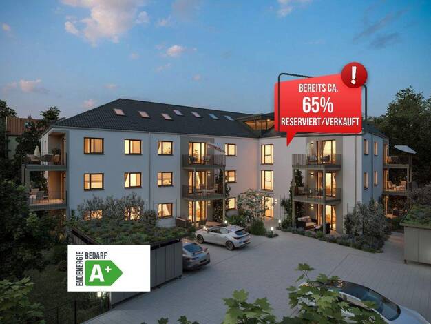 Wohnung zum Kauf 413.923 € 2 Zimmer 64,4 m² Pfersee Augsburg / Pfersee 86157