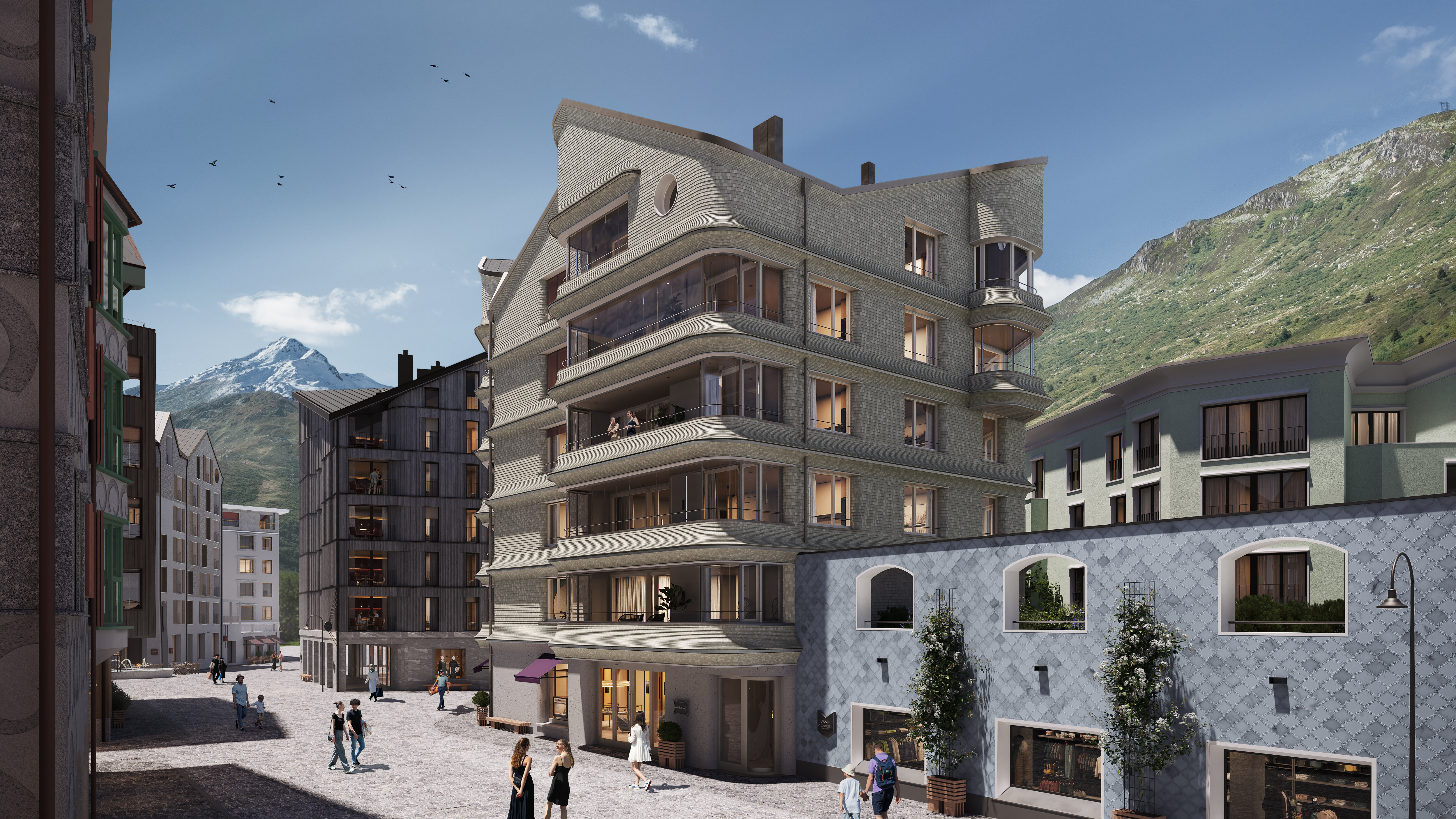 Penthouse zum Kauf 3.444.192 € 3,5 Zimmer 144,1 m²<br/>Wohnfläche Furkagasse 4 Andermatt 6490