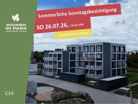 Wohnung zum Kauf - Erstbezug provisionsfrei 463.900 € 3 Zimmer 89,1 m² 2. Geschoss Am Simontalgraben 23 Langenau 89129