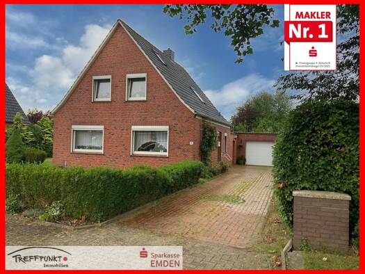 Einfamilienhaus zum Kauf 170.000 € 5 Zimmer 100 m² 742 m² Grundstück Widdelswehr/Jarßum Emden 26725