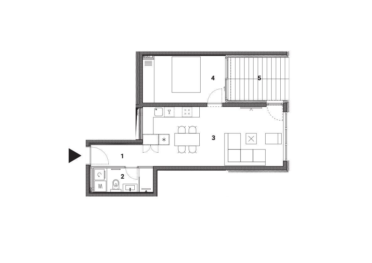 Wohnung zum Kauf 237.600 € 2 Zimmer 53 m²<br/>Wohnfläche 1.<br/>Geschoss Stara Tresnjevka